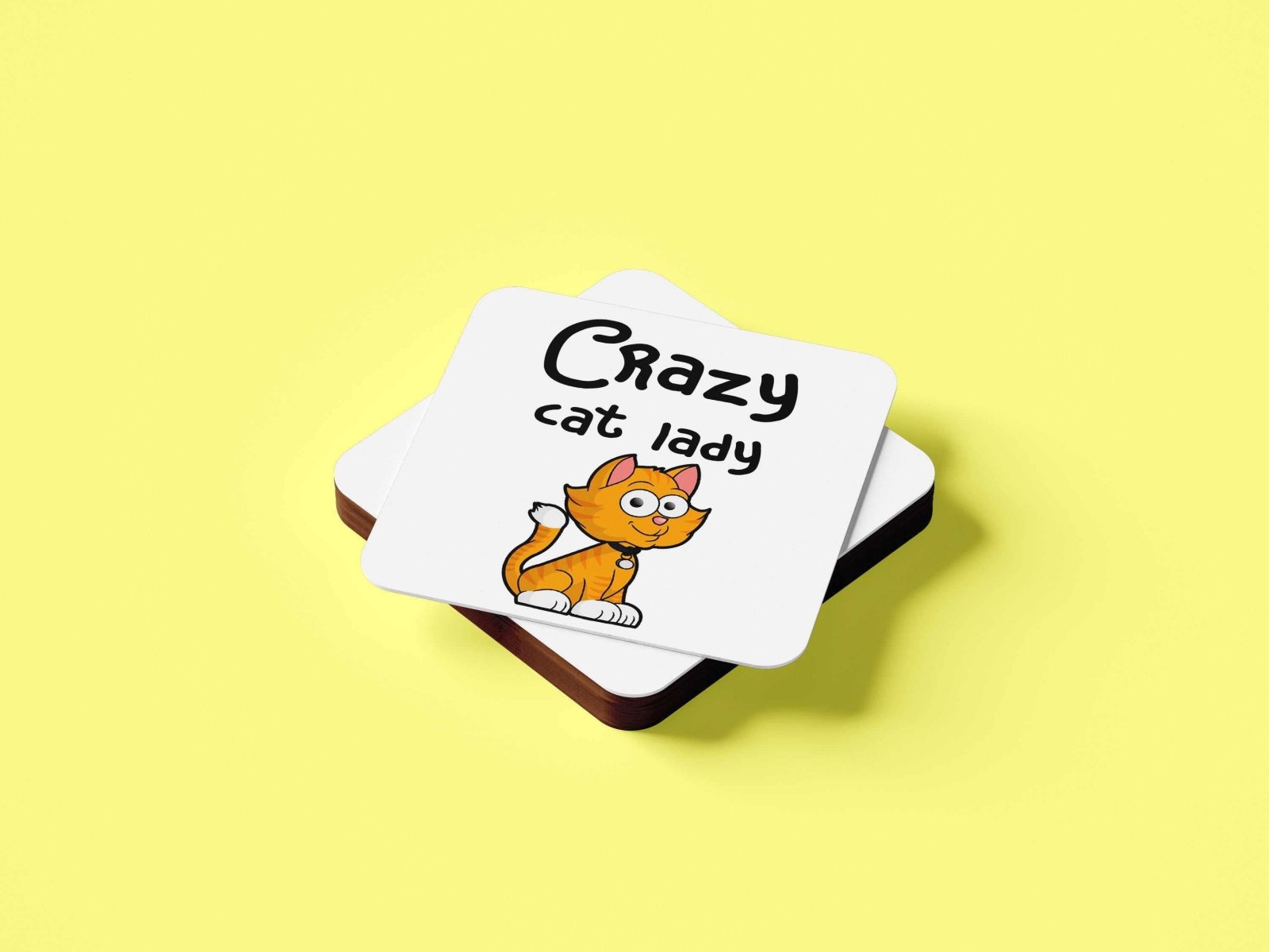 Crazy Cat Lady Coaster - The Gifted Panda