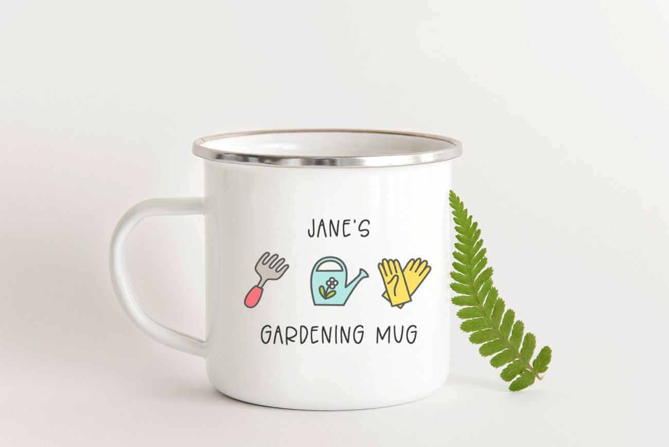 Personalised Gardening Mug - The Gifted Panda