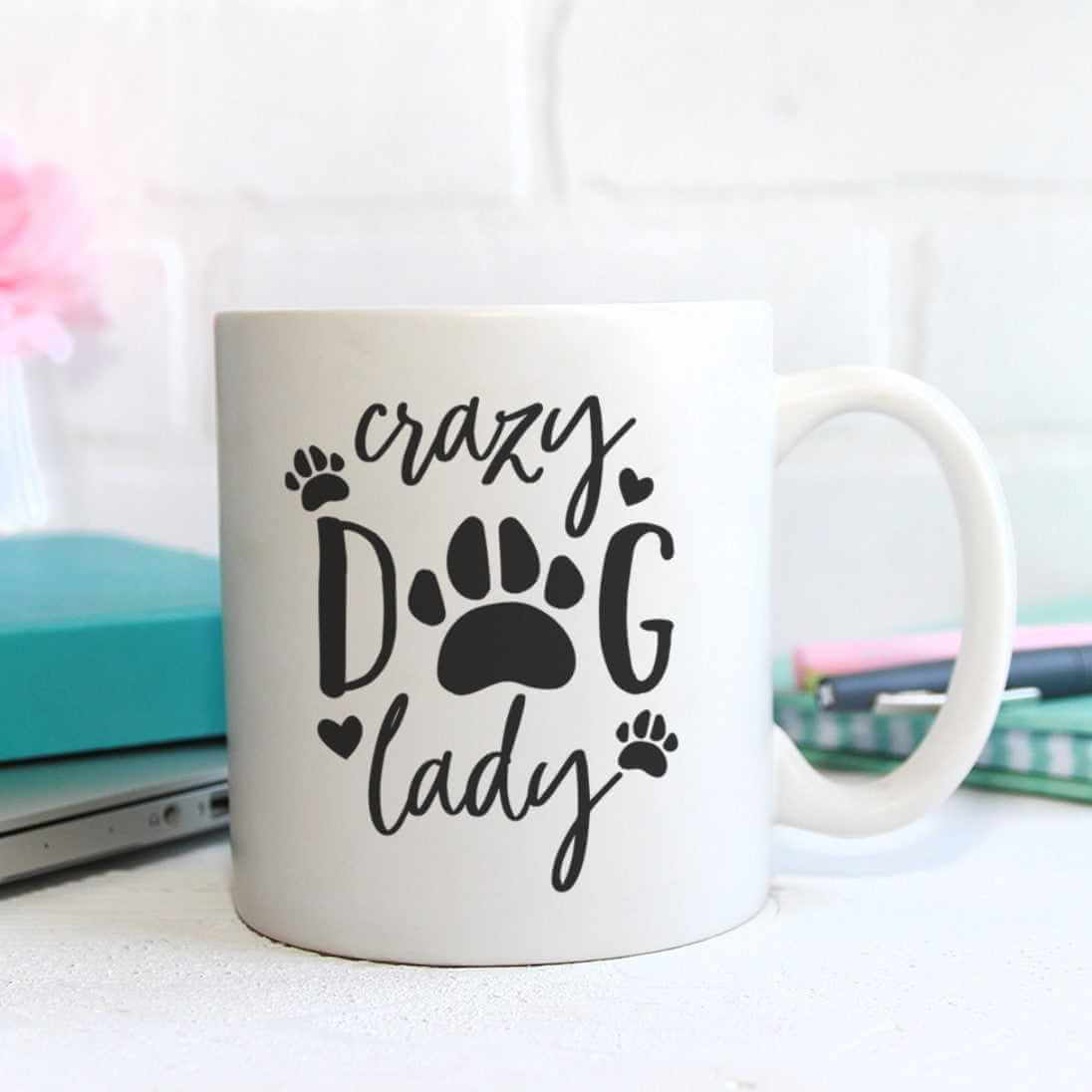 Crazy Dog Lady Mug