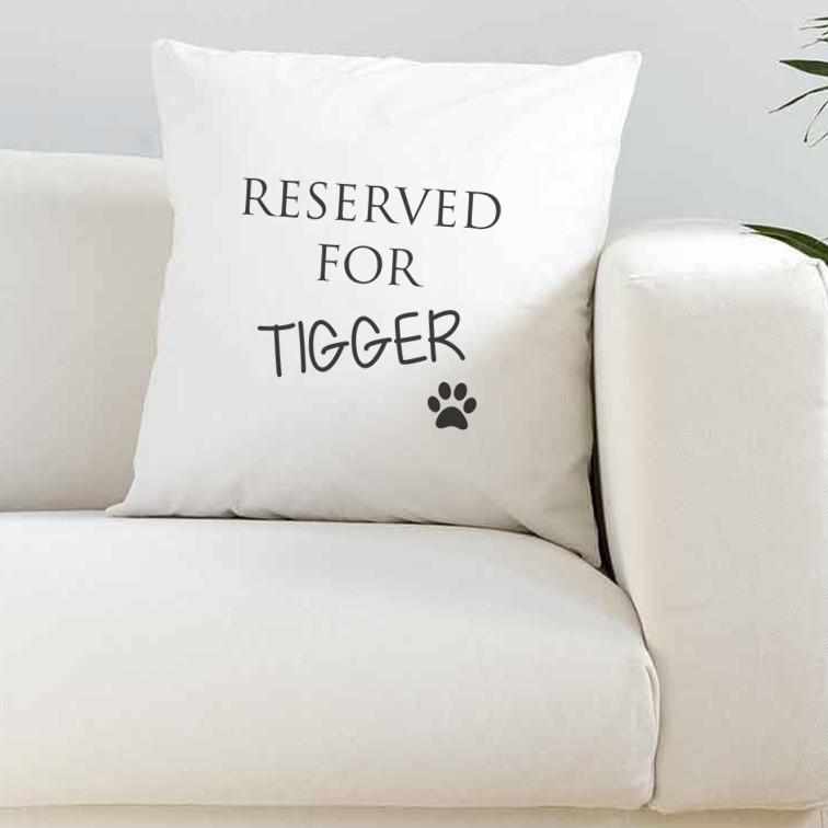 Personalised Reserved For Pet Silky Cushion Cover - The Gifted Panda