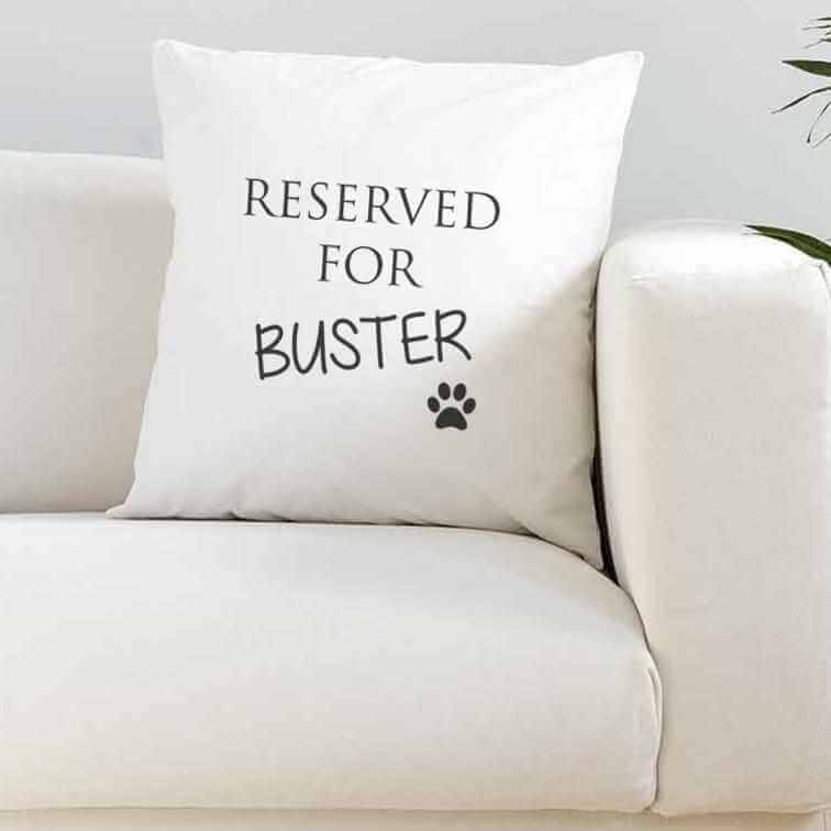 Personalised Reserved For Pet Super Soft Cushion Cover - The Gifted Panda